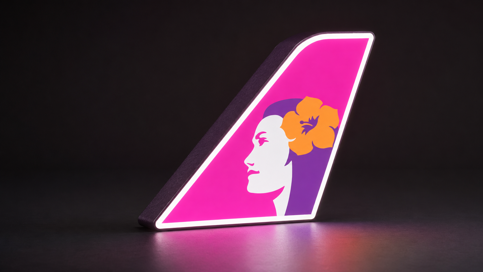 Hawaiian illuminated tail light